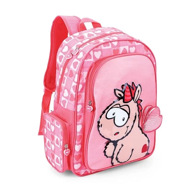 Nici 17687 Schul-Rucksack Einhorn Merry Heart Theodor in Love Freizeitrucksack