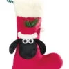 Nici 34170 Deko-Strumpf Nikolaus Weihnachtssocke Shaun Das Schaf Plüsch