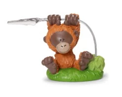 Nici 34654 Fotohalter Zettelhalter Urang-Utan Baby Kieran Wild Friends Polyresin