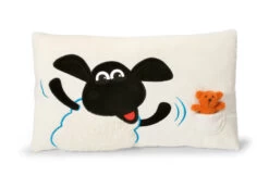 Nici 35057 Kissen Timmy Das Schäfchen Mit Herausnehmbarem Bär 43x25cm Plüsch