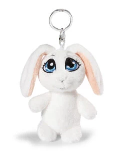 Nici 35647 Schlüsselanhänger Sweet Hearts Hase Creme Ca 10cm Plüsch