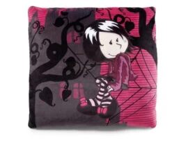 Nici 35969 Kissen Miss Moonville Mit Spinnennetz Quadratisch 35x35cm Plüsch