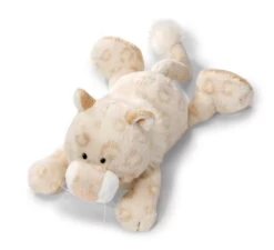 Nici 36062 Schneeleopard Mädchen Liegend Ca 20cm Plüsch Kuscheltier Snowdreams
