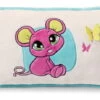 Nici 37778 Kissen Maus Pink 43x25cm Plüsch Sweet Hearts Kuschelkissen