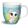 Nici 37794 Tasse Weiße Maus Sweet Hearts Porzellan Kaffeetasse Teetasse