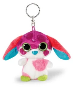 Nici 38782 Schlüsselanhänger Nicidoos Sirup Edition Hund Bluffy Crazy 9cm Plüsch