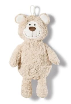 Nici 39097 Nici Pyjama-Tasche Bär Beige Figürlich Classic Bear Mit Aufhängeband