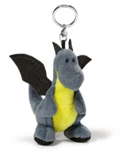 Nici 39800 Schlüsselanhänger Creatures Grauer Drache Umbrax 10cm Plüsch