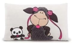 Nici 40869 Kissen Jolly Mäh Schaf Jolly Juicy Zungebleck +Panda 43x25cm Plüsch