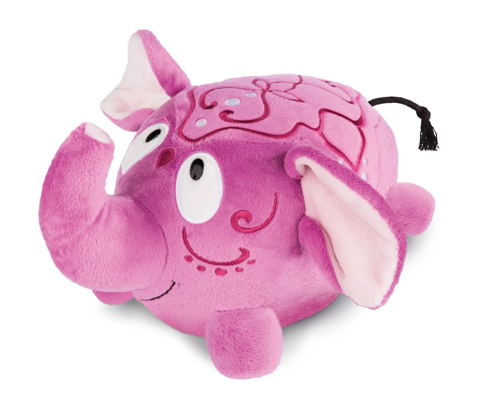 Nici 41342 Sitzkissen lila Elefant Curcuma Jolly Mäh Yoga Sitztier Plüsch 64cm