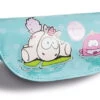 Nici 41859 Brillenetui Einhorn-Wal Rainbow Bubble & Theodor Ca 17x8cm Nylon