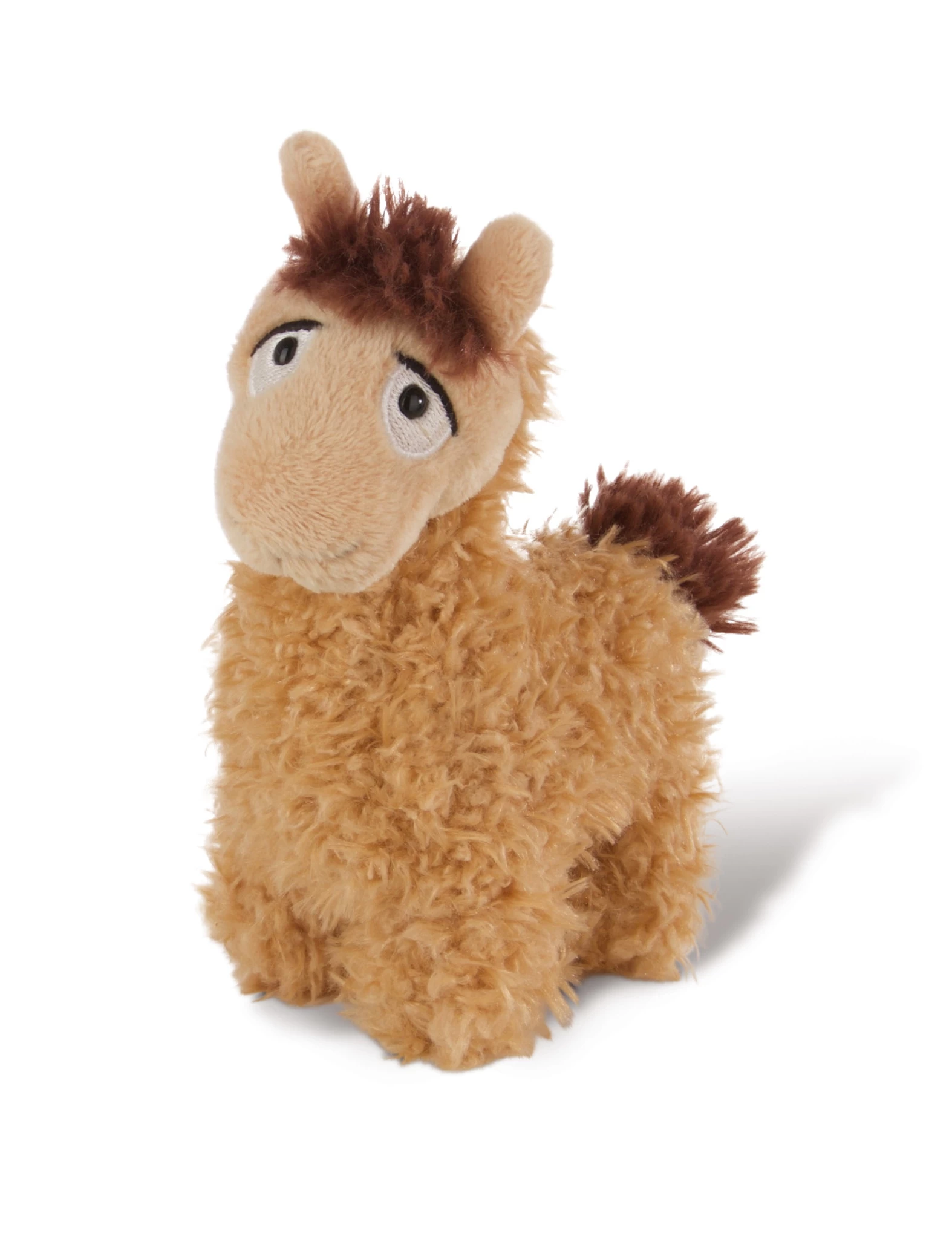 Nici 42245 braunes Lama Luis Lama 15cm Plüsch Kuscheltier