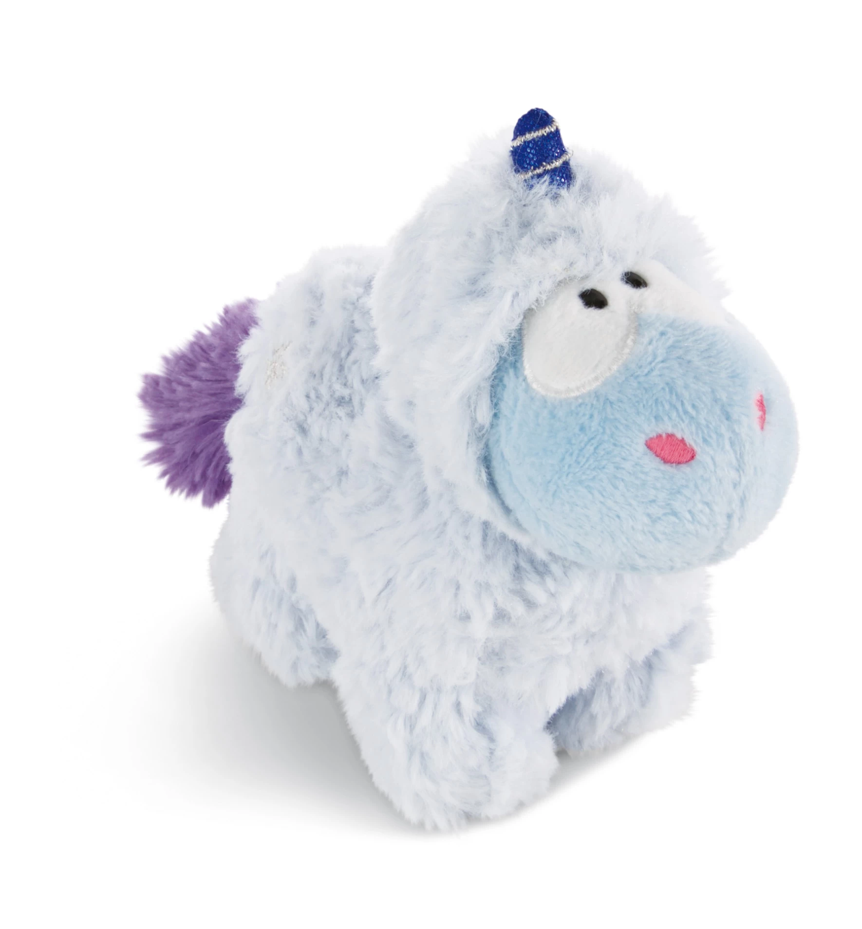 Nici 42443 blaues Einhorn Snow Coldson 13cm mit Mütze Plüsch Kuscheltier Winter