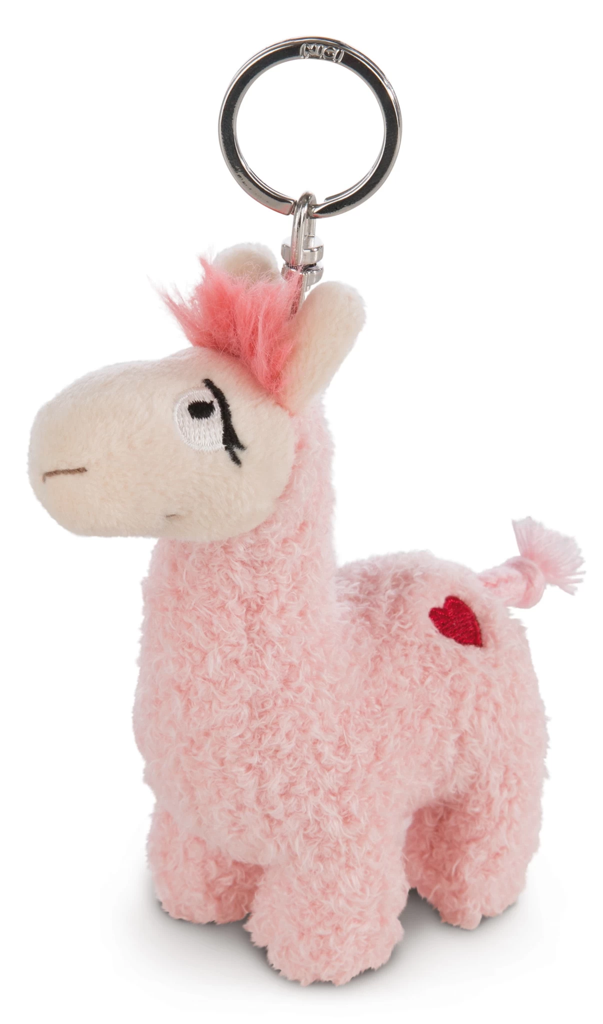 Nici 42700 Schlüsselanhänger rosa La-La-Lama-Love ca 10cm Plüsch