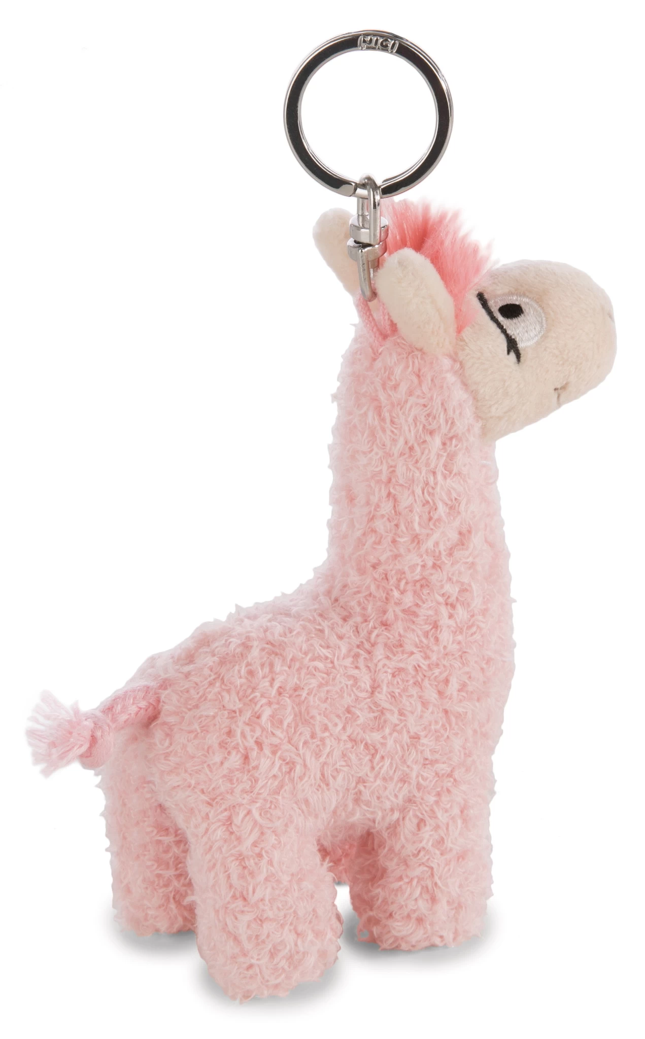 Nici 42700 Schlüsselanhänger rosa La-La-Lama-Love ca 10cm Plüsch
