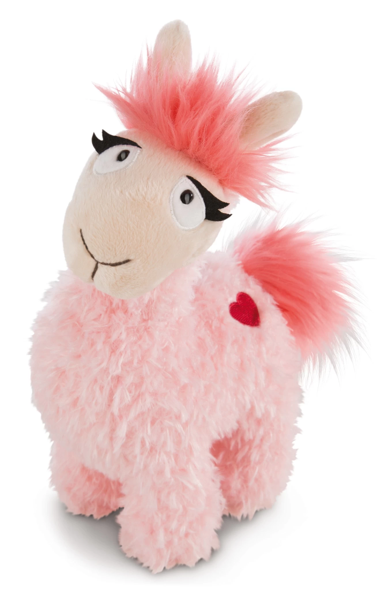 Nici 42703 La-La-Lama-Love rosa Lama ca 23cm stehend Plüsch
