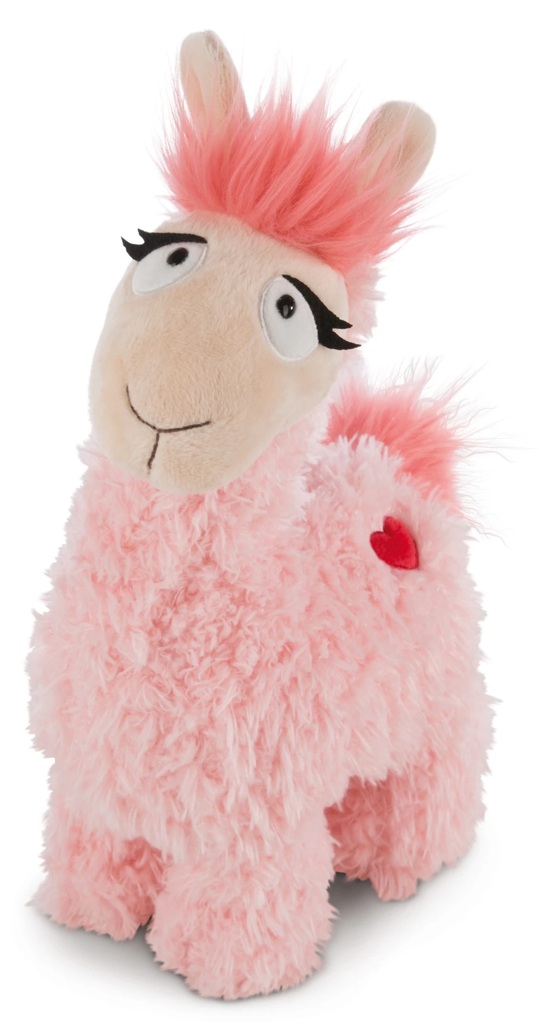 Nici 42704 La-La-Lama-Love rosa Lama ca 32cm stehend Plüsch
