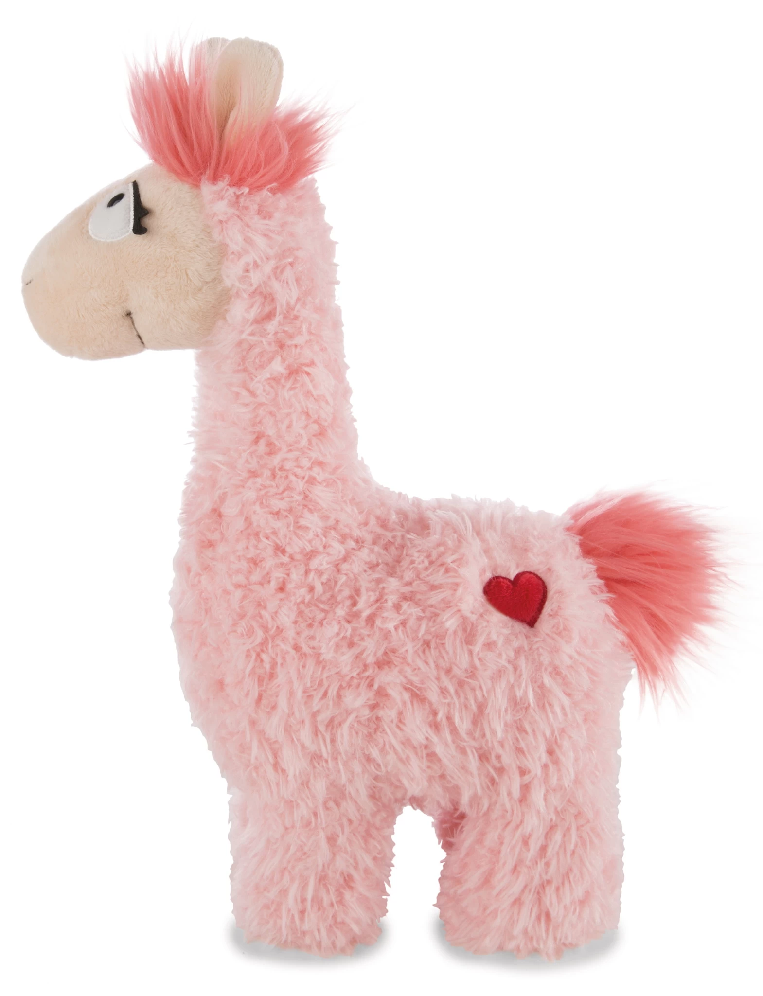 Nici 42704 La-La-Lama-Love rosa Lama ca 32cm stehend Plüsch