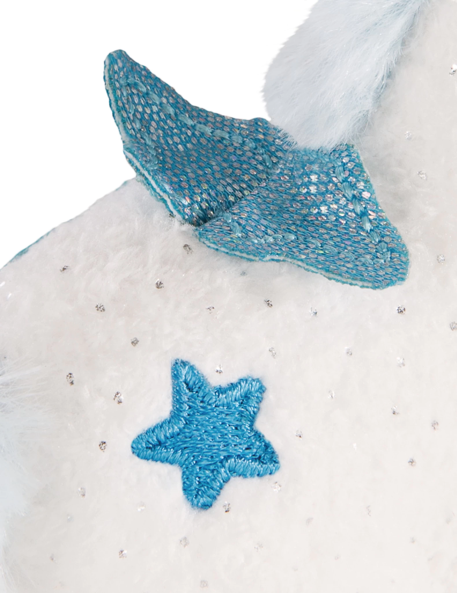 Nici 43251 Schlüsselanhänger Einhorn-Baby Theolino glitzernd ca 10cm Plüsch