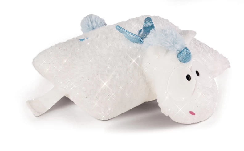 Nici 43259 Kuscheltier-Kissen 2in1 Einhorn-Baby Theofino Plüsch Theodor Friends