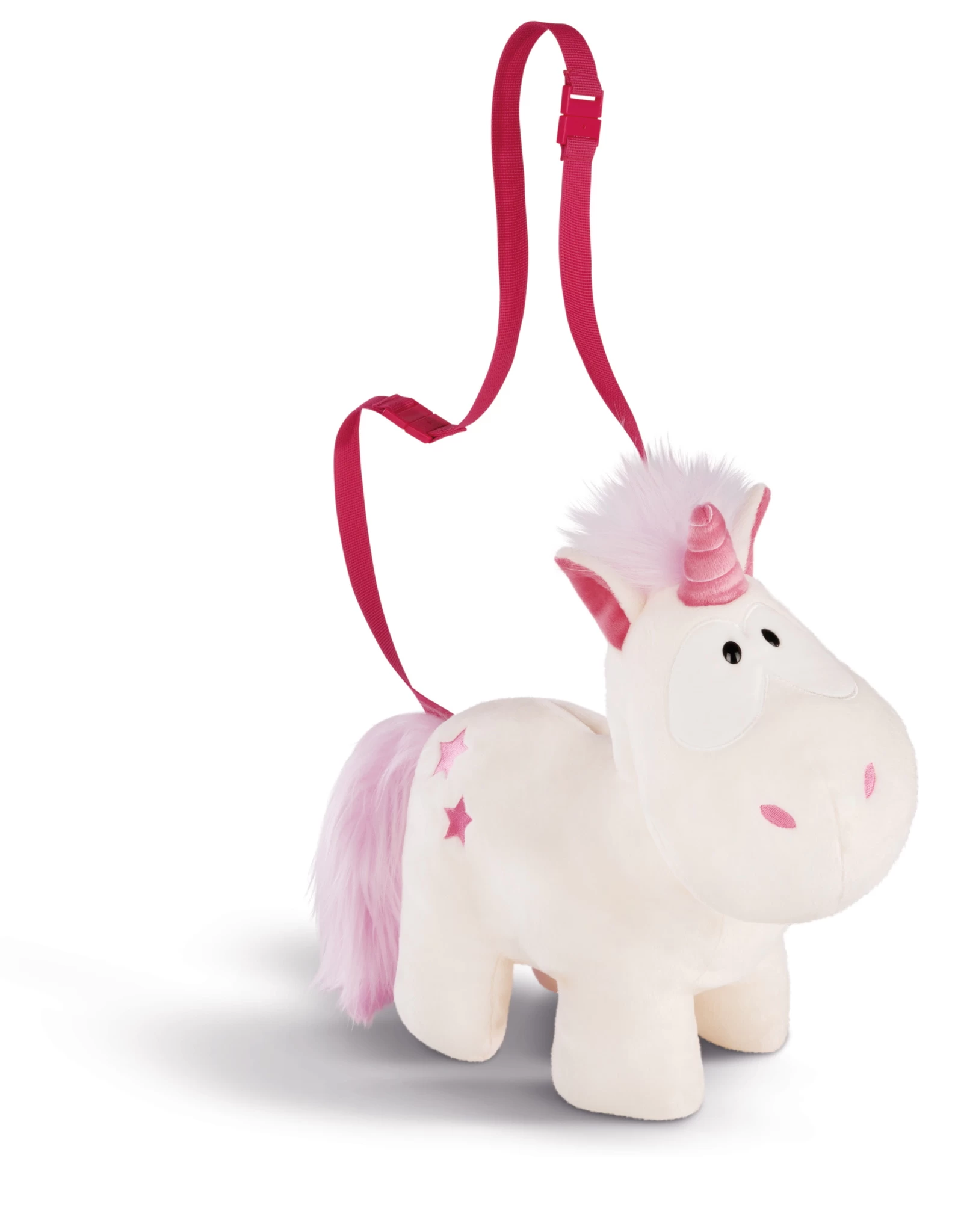 Nici 43264 Schultertasche Einhorn Theodor figürlich Plüsch 32x34x12cm