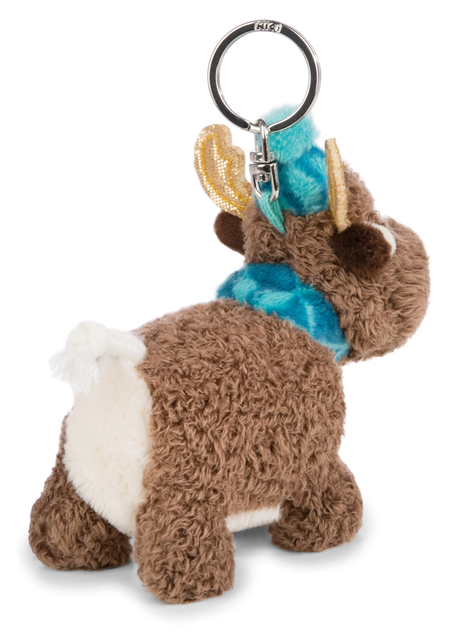 Nici 44101 Schlüsselanhänger Rentier Reny Heart 10cm Plüsch Winter