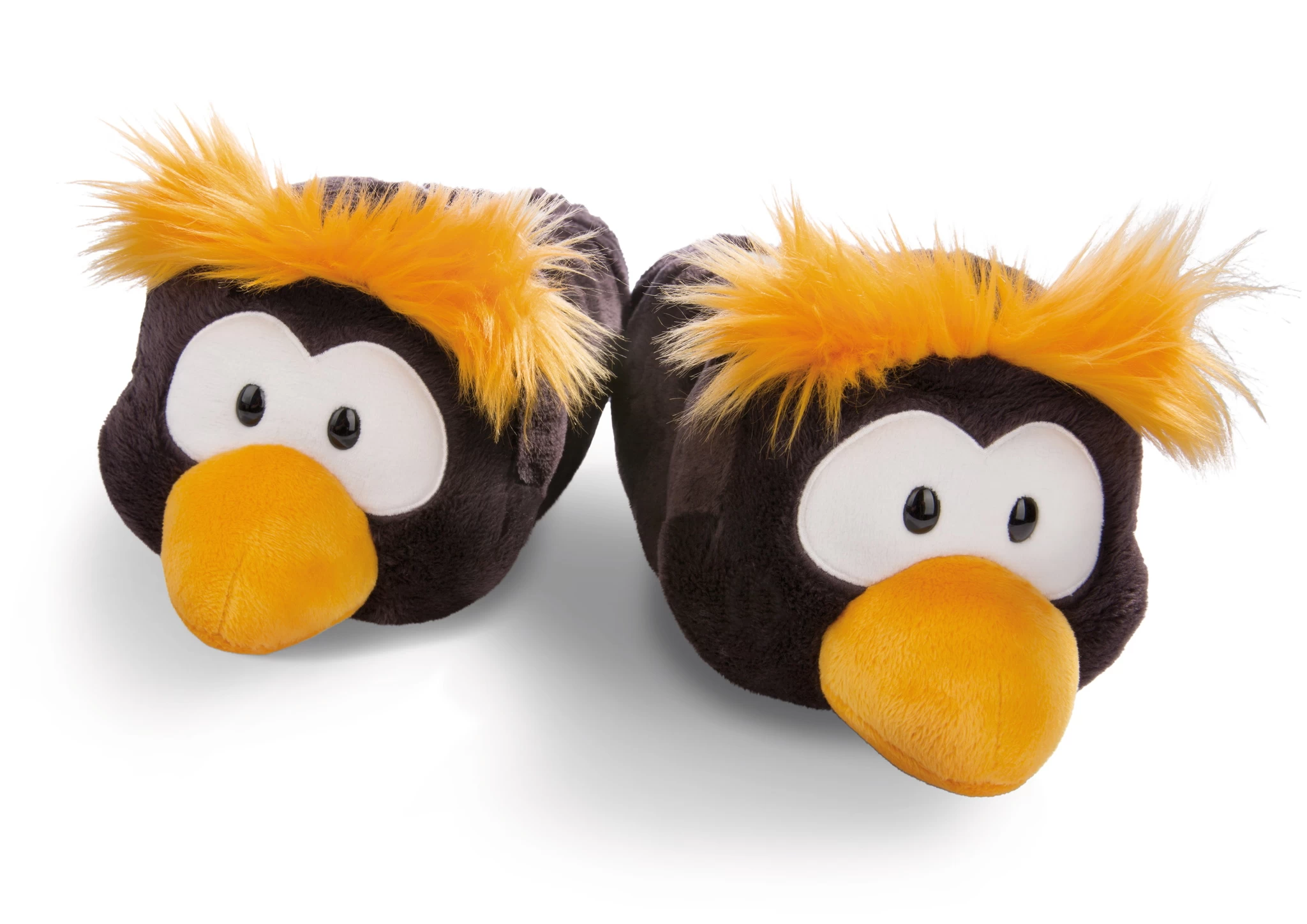 Nici 44132 Hausschuhe FelsenPinguin Frizzy figürlich Plüsch Gr 34-37 (M)