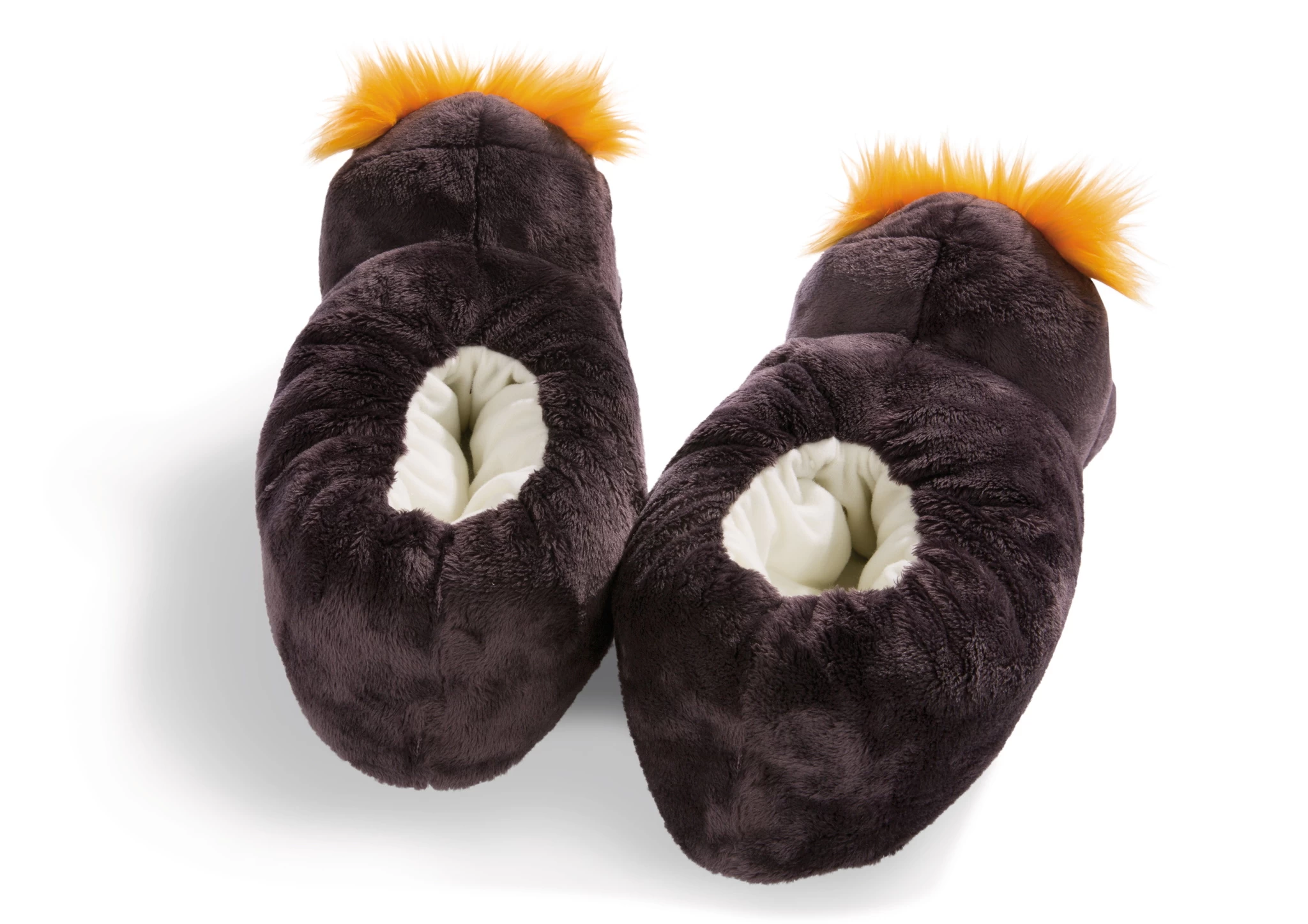 Nici 44132 Hausschuhe FelsenPinguin Frizzy figürlich Plüsch Gr 34-37 (M)