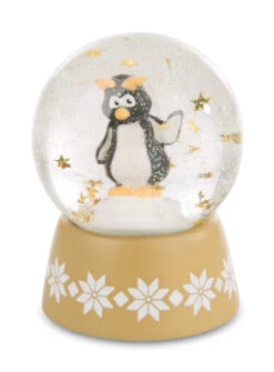Nici 44143 Schüttelkugel Schneekugel FelsenPinguin Frizzy Ca 6,5cm Winter