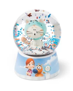 Nici 44249 Schüttelkugel Schneekugel Pat The Dog Katze Ca 6,5cm