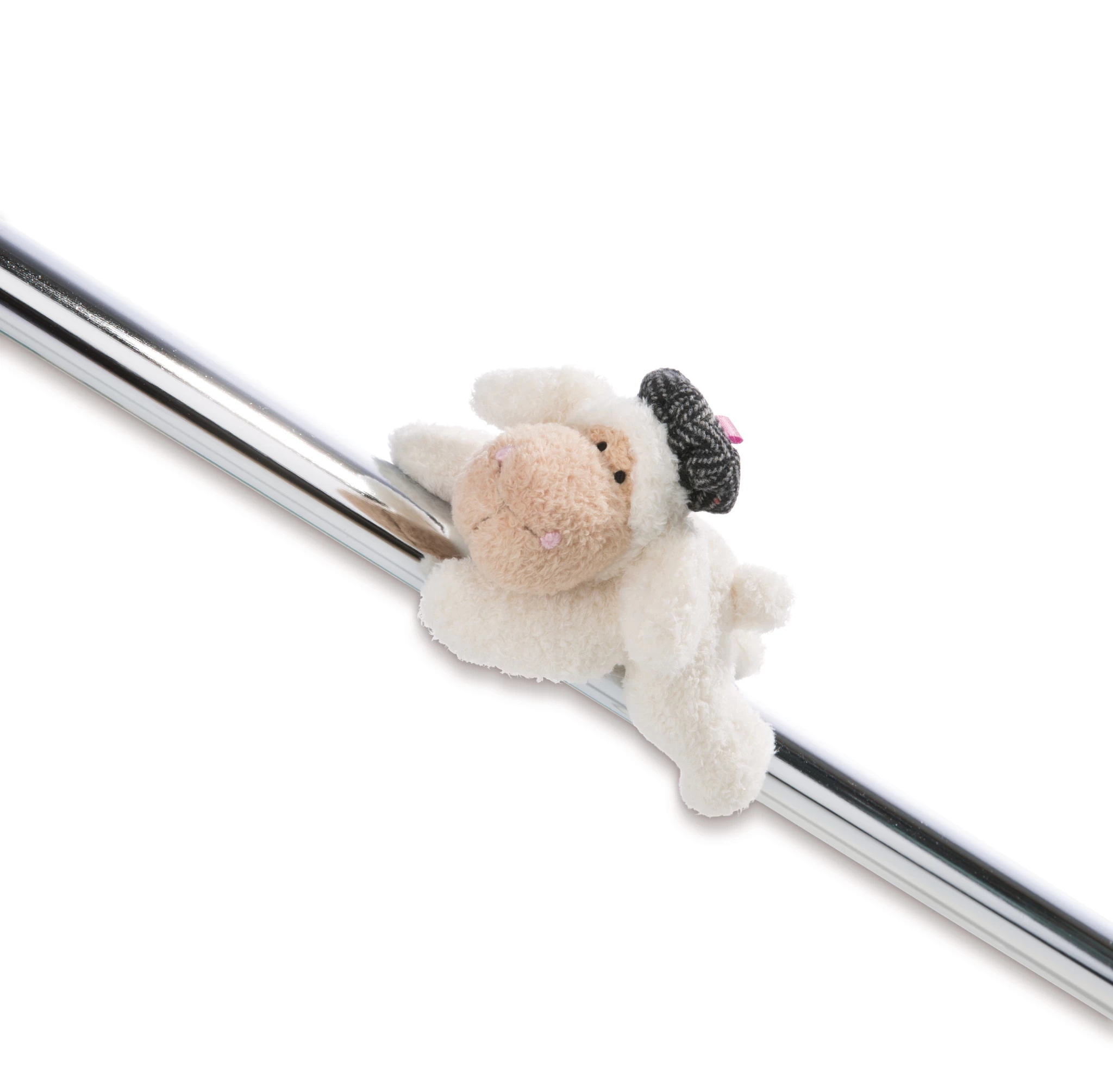 Nici 44264 MagNICI Schaf Jolly Chic ca 12cm Plüsch Jolly Journey in Paris Magnettier