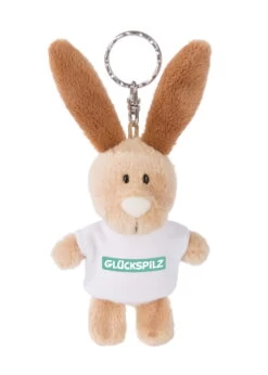 Nici 44713 Schlüsselanhänger Hase Mit T-Shirt Ca 10cm - Glückspilz