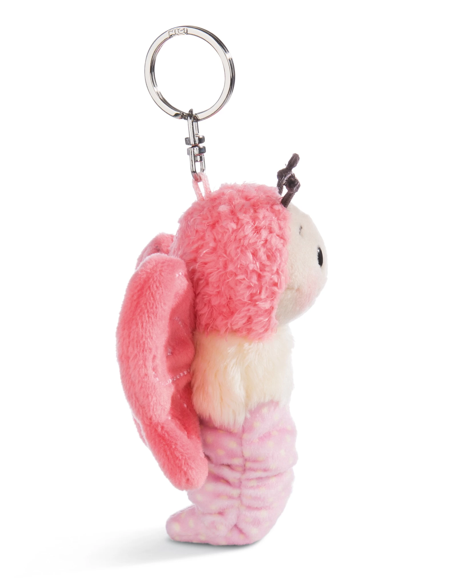 Nici 44931 Schlüsselanhänger Schmetterling ca 10cm Plüsch Hello Spring - pink