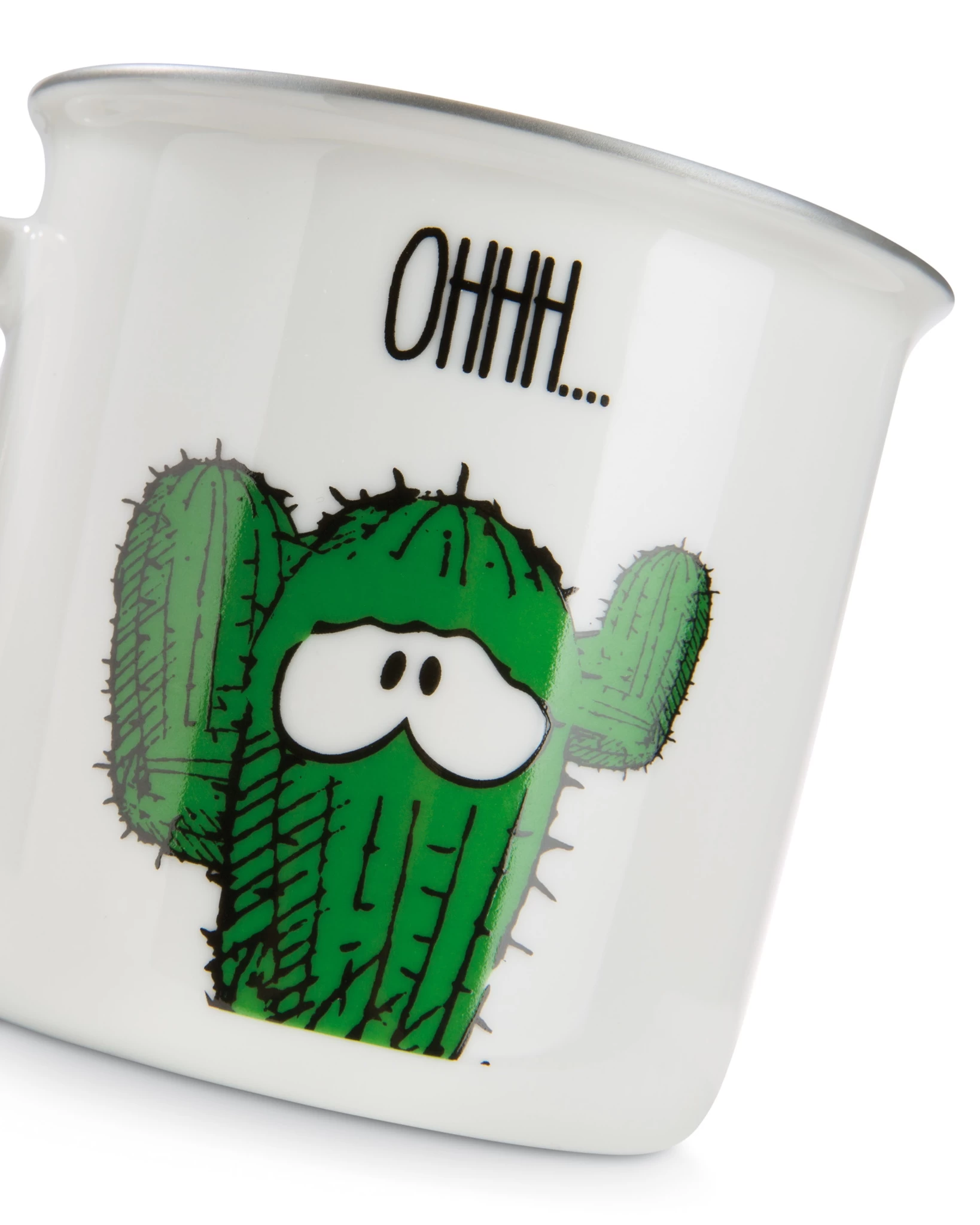 Nici 45023 Porzellantasse metallic 'If you`re happy..." Kaffeetasse Teetasse