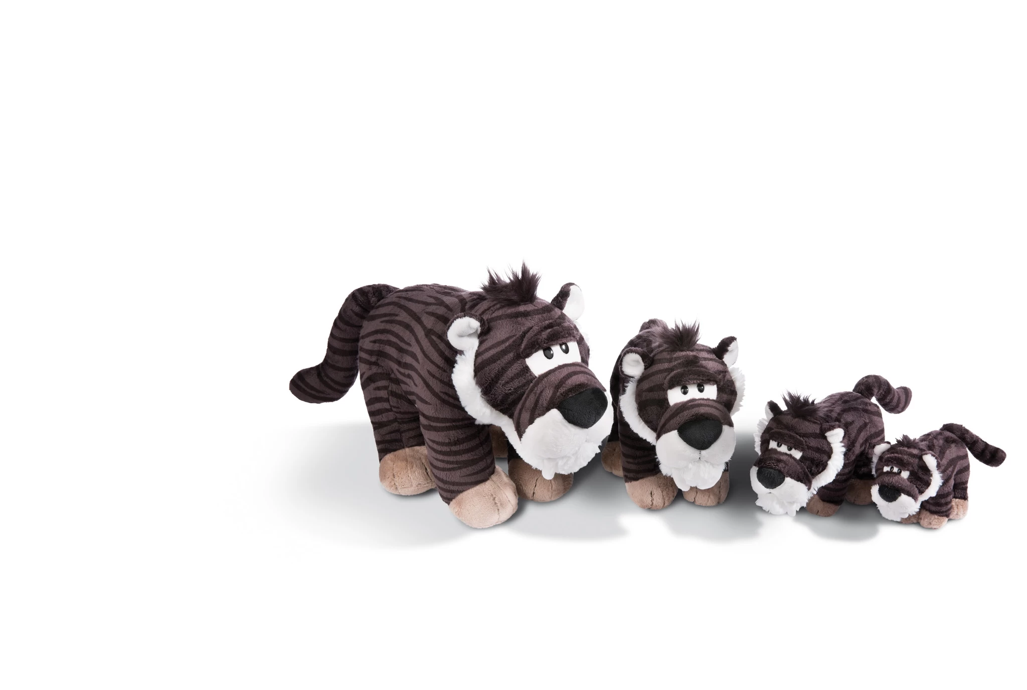 Nici 45313 Säbelzahntiger Rodriguez stehend ca 16cm Stone Age Plüsch Kuscheltier