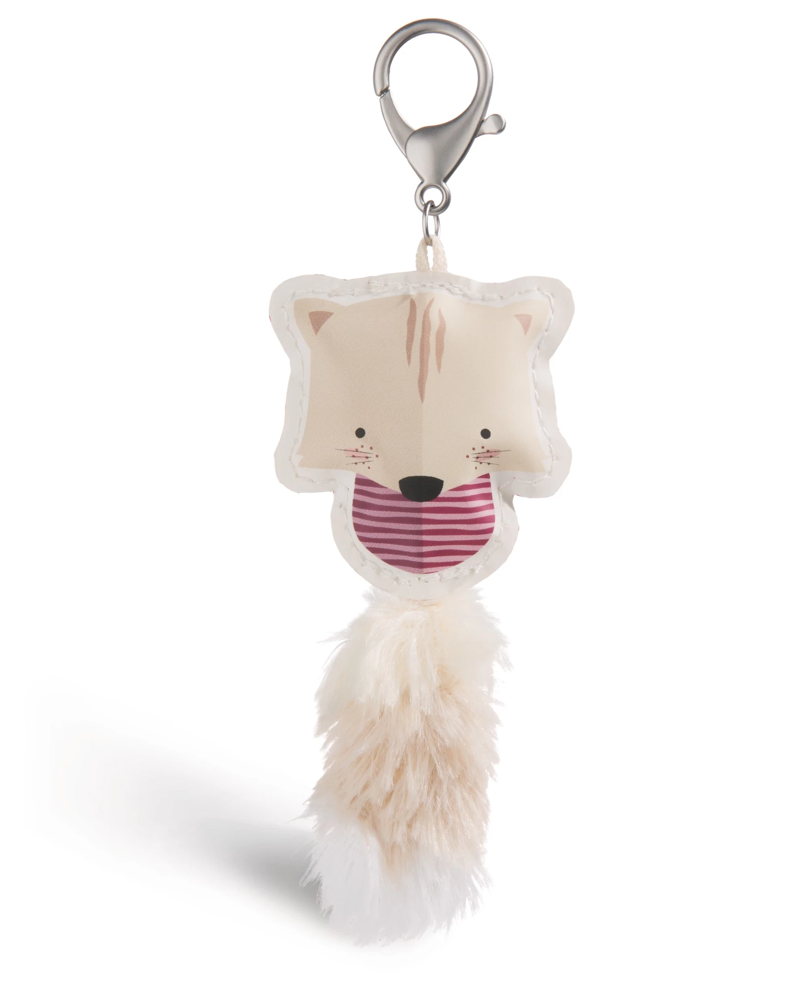 Nici 45580 Guardian Animals Katze beige 12cm Taschenanhänger Kunstleder