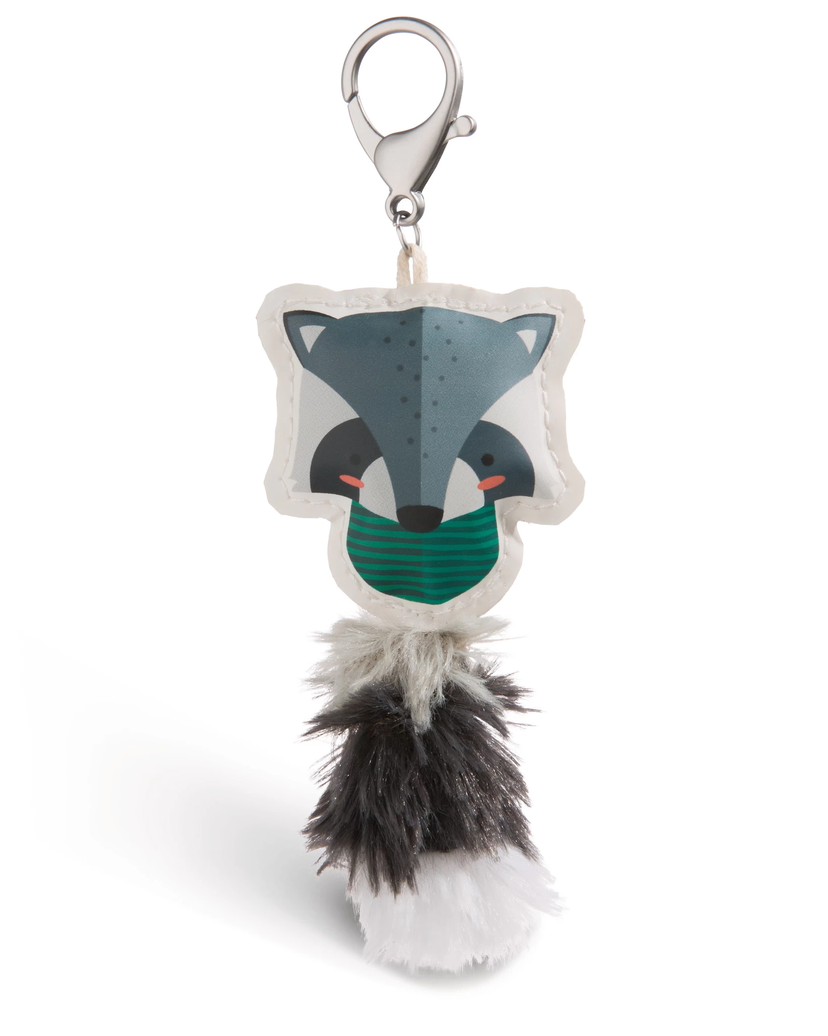 Nici 45588 Guardian Animals Waschbär 12cm Taschenanhänger Kunstleder