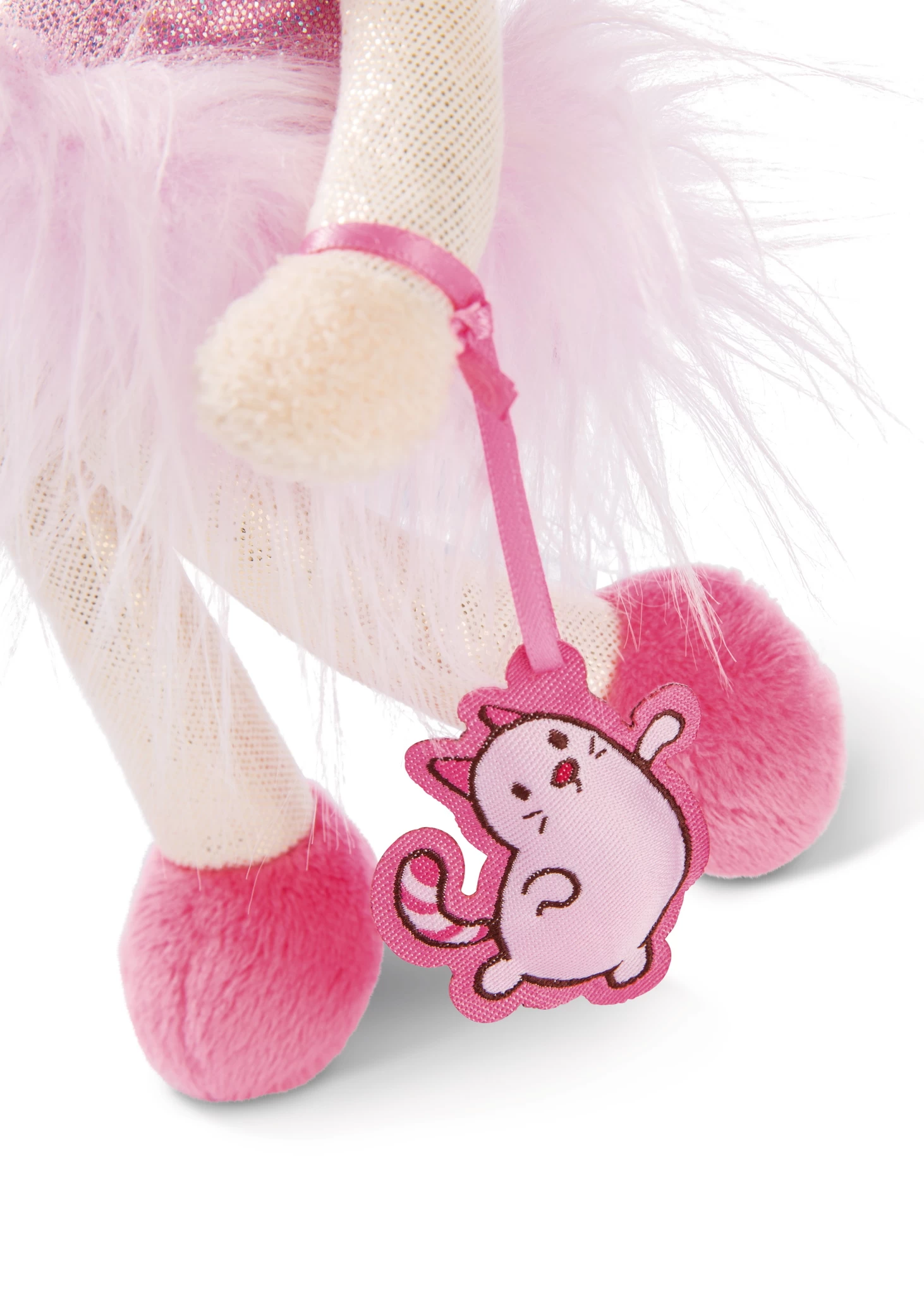 Nici 45886 Twinsies Schaf Li-Si pink 25cm Plüsch Schlenker in Geschenkbox