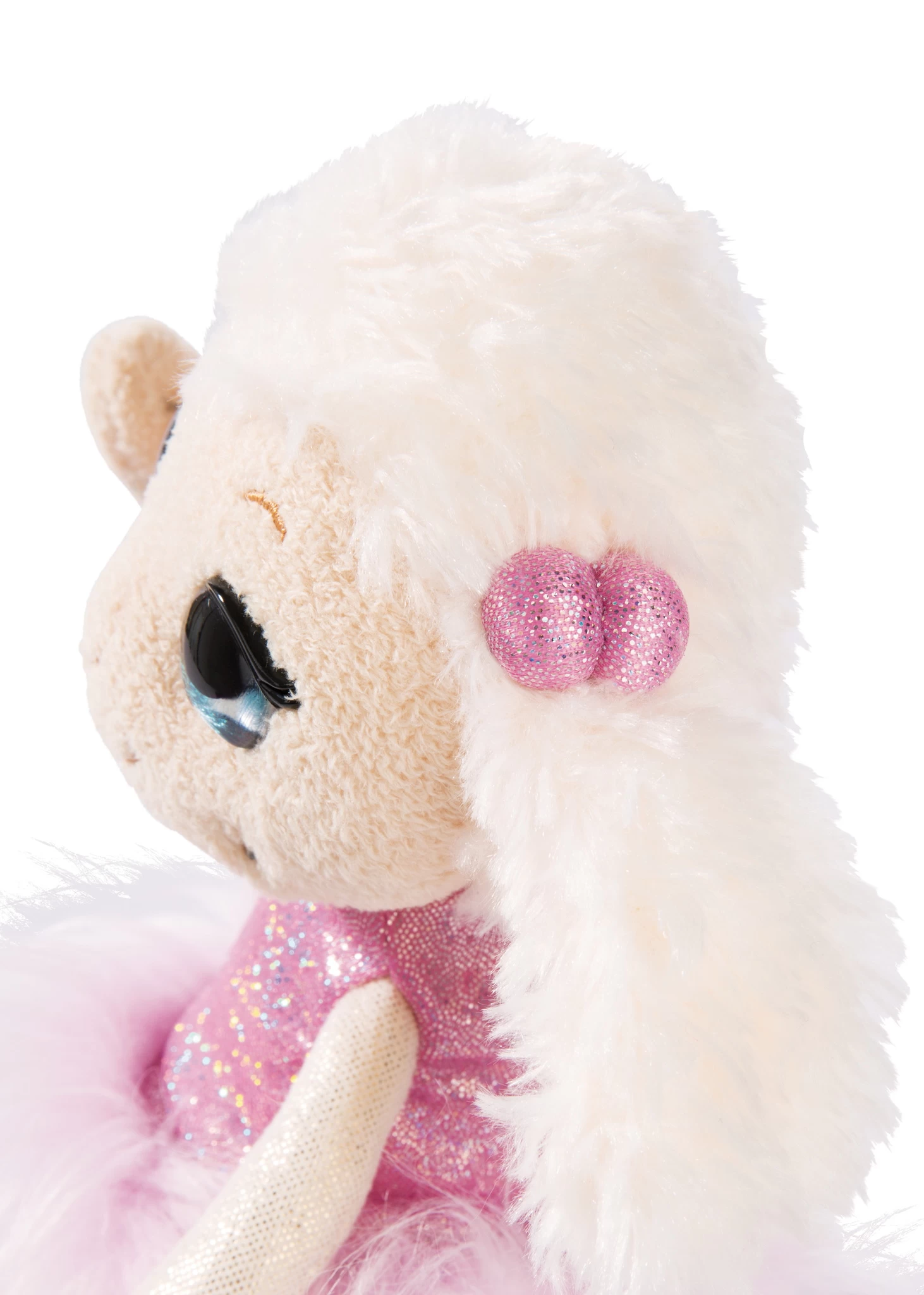 Nici 45886 Twinsies Schaf Li-Si pink 25cm Plüsch Schlenker in Geschenkbox