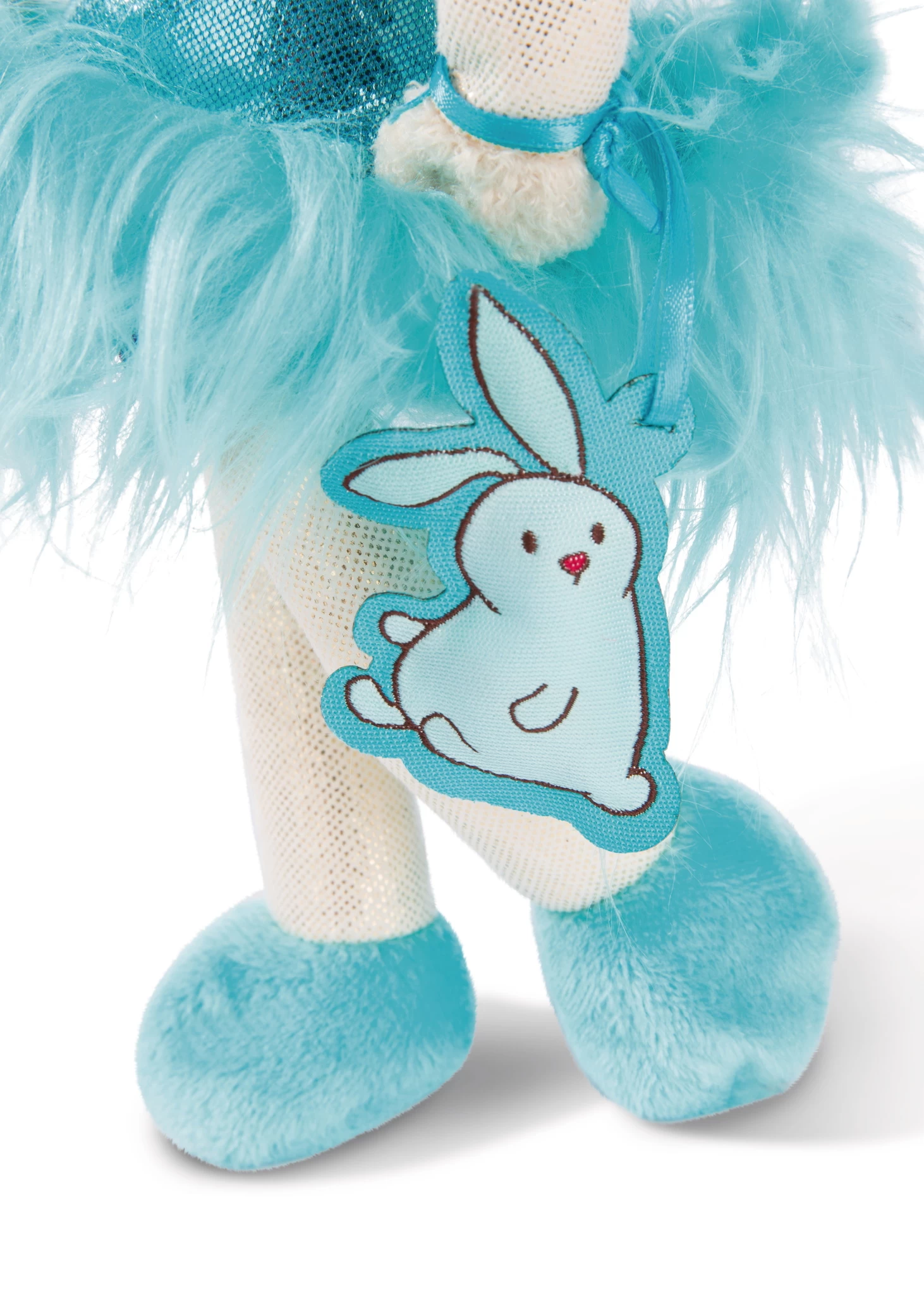 Nici 45887 Twinsies Schaf Si-Li türkis 25cm Plüsch Schlenker in Geschenkbox