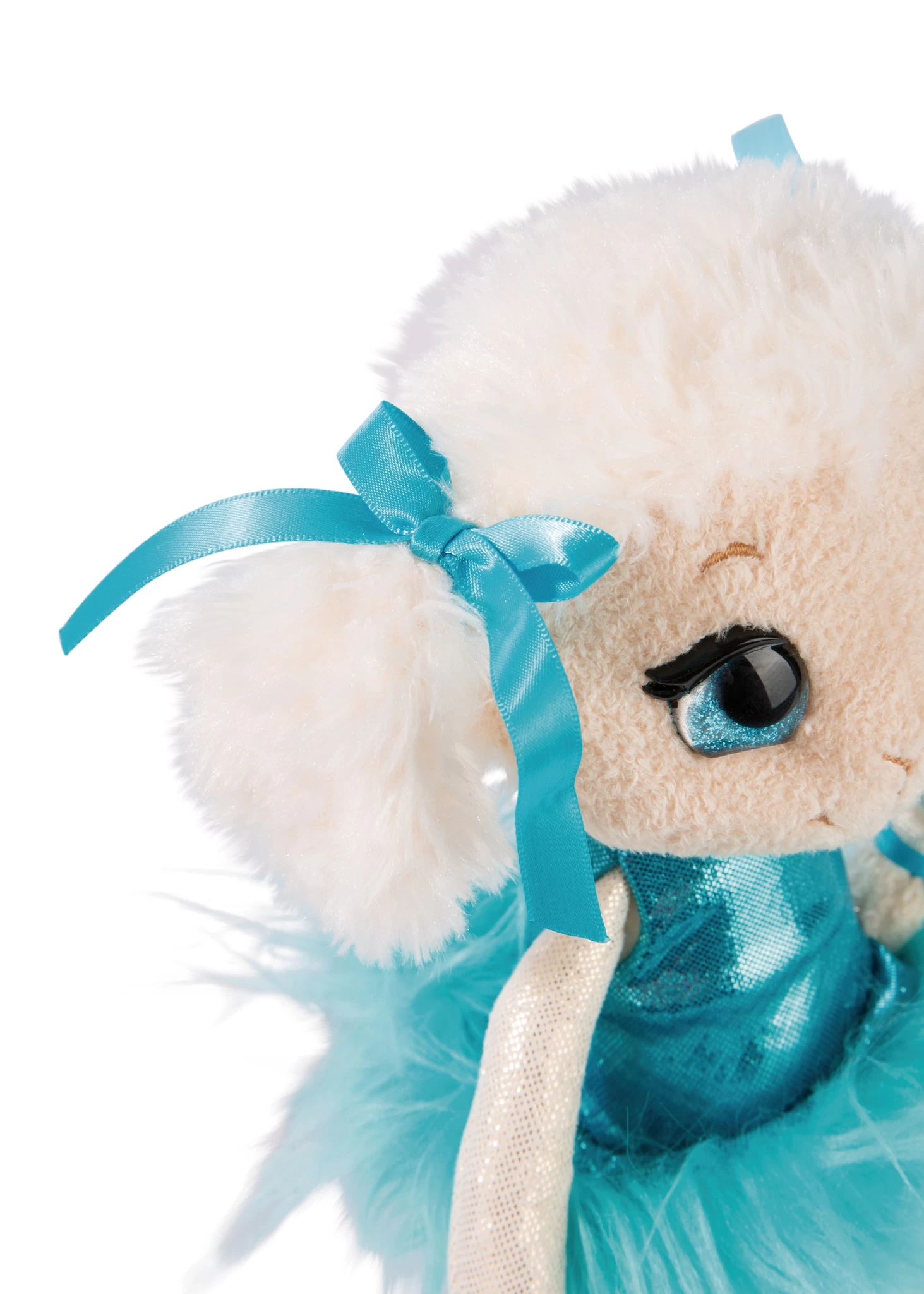 Nici 45887 Twinsies Schaf Si-Li türkis 25cm Plüsch Schlenker in Geschenkbox