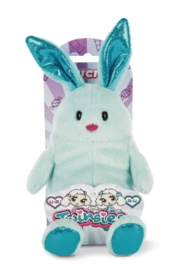 Nici 45888 Twinsies Blauer Hase 12cm Plüsch Kuscheltier In Geschenkverpackung