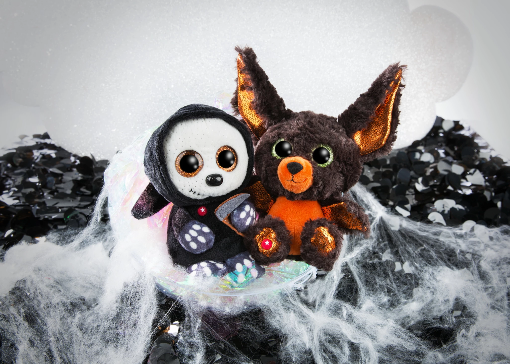 Nici 46305 Glubschis Halloween Sensenmann Sanito 15cm Plüsch Kuscheltier