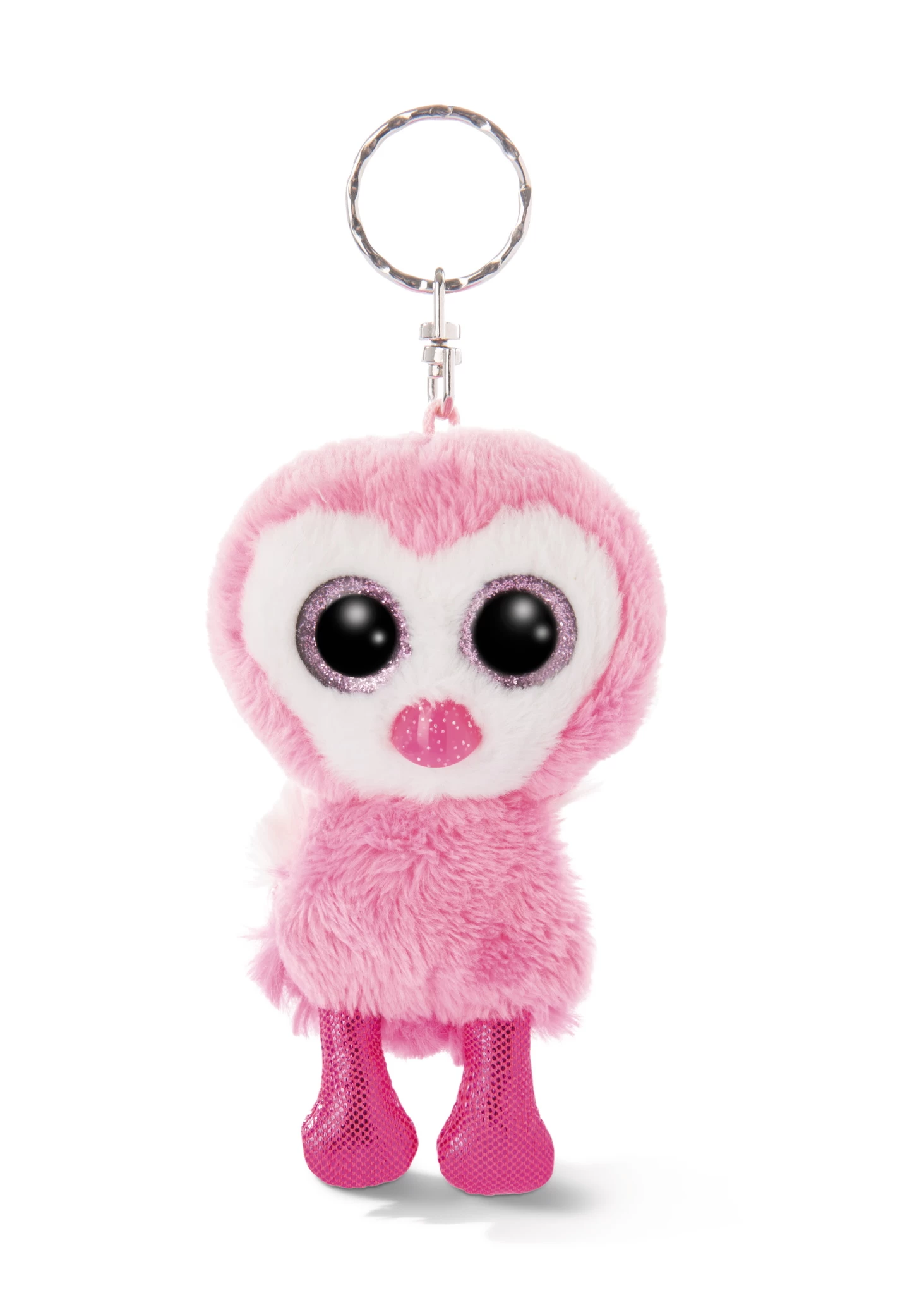 Nici 46614 Glubschis Schlüsselanhänger Flamingo Fairy-Fay 9cm Plüsch
