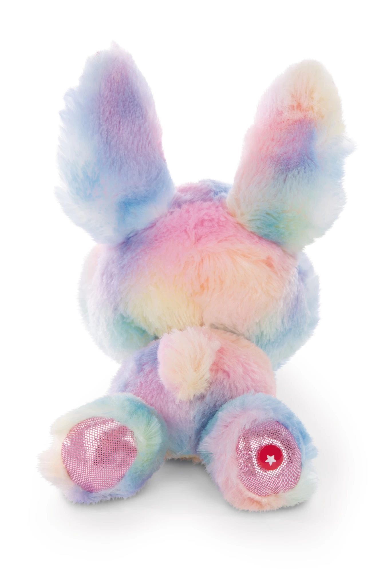 Nici 46922 Glubschis Cute Hase Rainbow Candy liegend 15cm Plüsch Kuscheltier