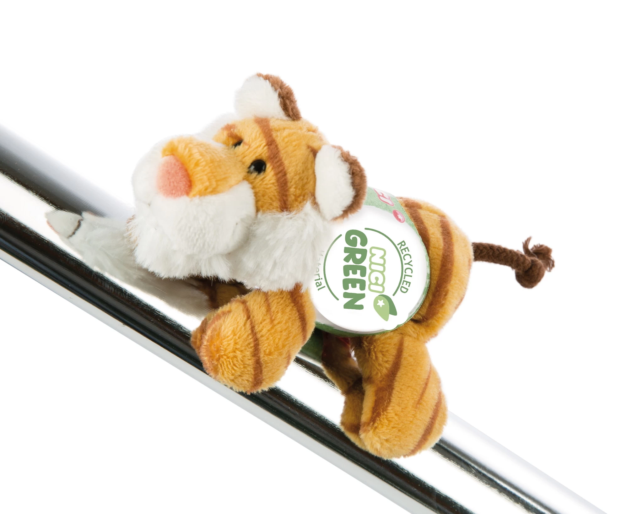 Nici 47201 GREEN MagNICI Tiger Tiger-Lilly 12cm Plüsch Wild Friends Magnetfigur