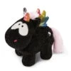 Nici 48418 Schwarzes Einhorn Rainbow Yin & Yang 22cm Stehend Plüsch Kuscheltier