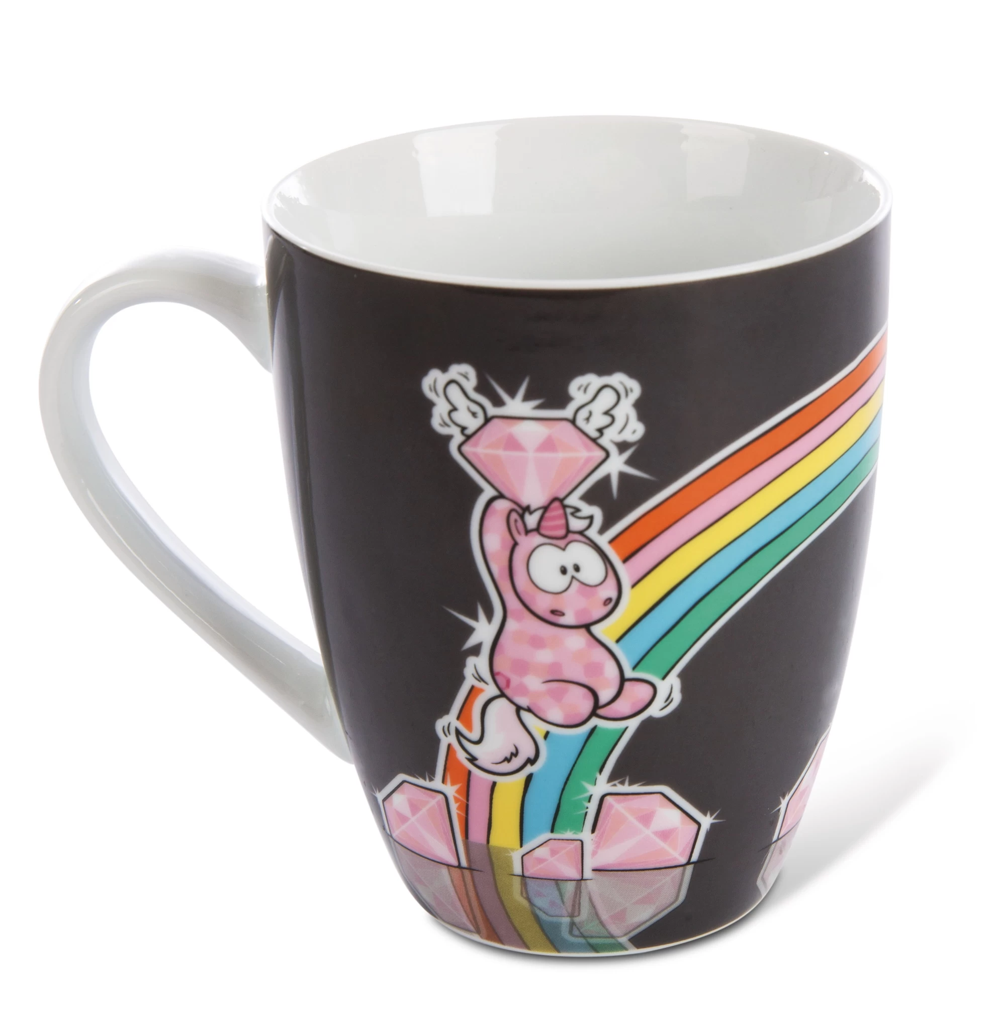 Nici 47646 Porzellan - Tasse Einhorn Pink Diamond "shine bright" 310ml Teetasse