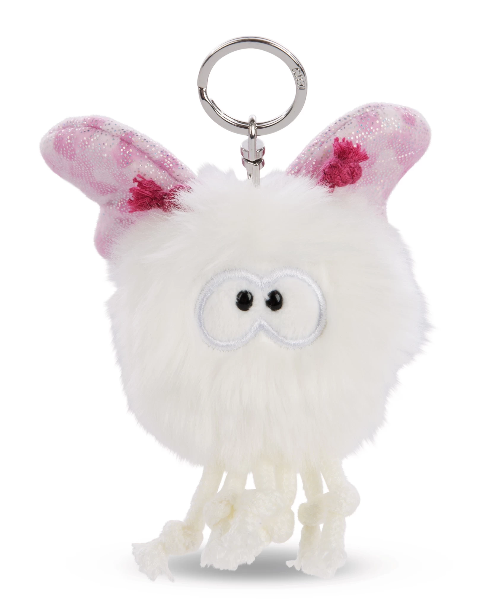 Nici 47657 Schlüsselanhänger Schmetterling Diamond 10cm Plüsch glitzernd