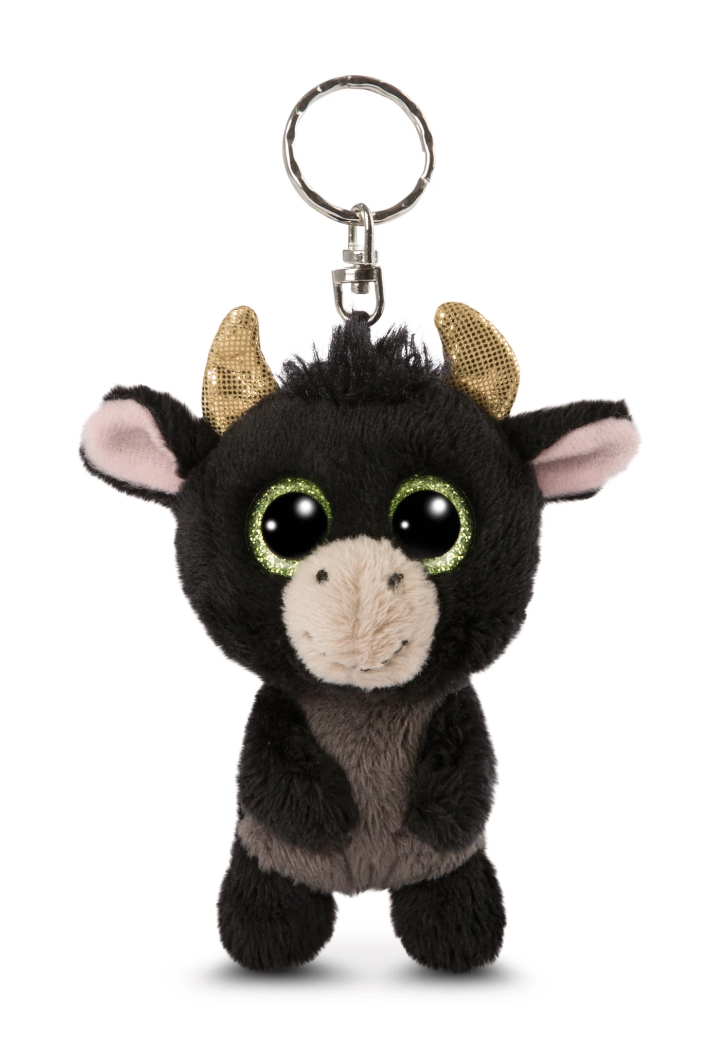 Nici 47662 Schlüsselanhänger Glubschis Farm Stier Bubalu 9cm Plüsch Kuscheltier